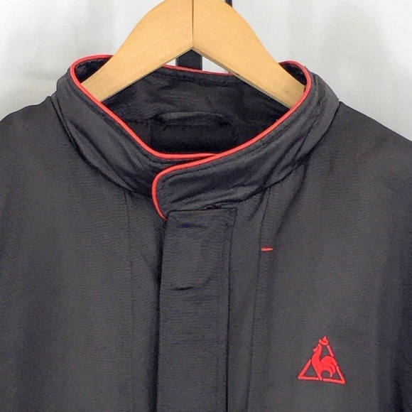 Le Cog Sportif Mens Jacket 1882 Puffy Bomber Full Zip Cold Weather Size L - Picture 3 of 6